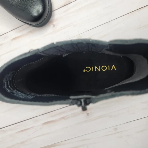 Vionic Women's Aria Wedge Ankle Booties - Picture 3 of 8